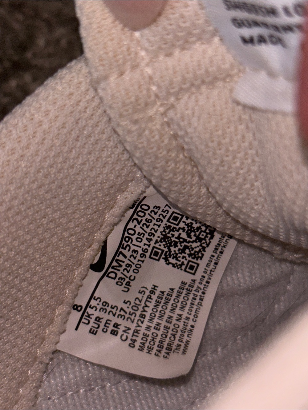 Nike Cream court legacy sneakers - Picture 10 of 12